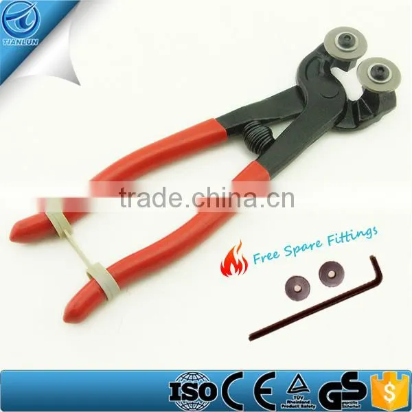 8 Inches Glass Tile Cutting Mosaic Pliers,Wheeled Mosaic Glass Tile Nipper Cutter,factory Ceramic Tile Glass Cutter Pliers