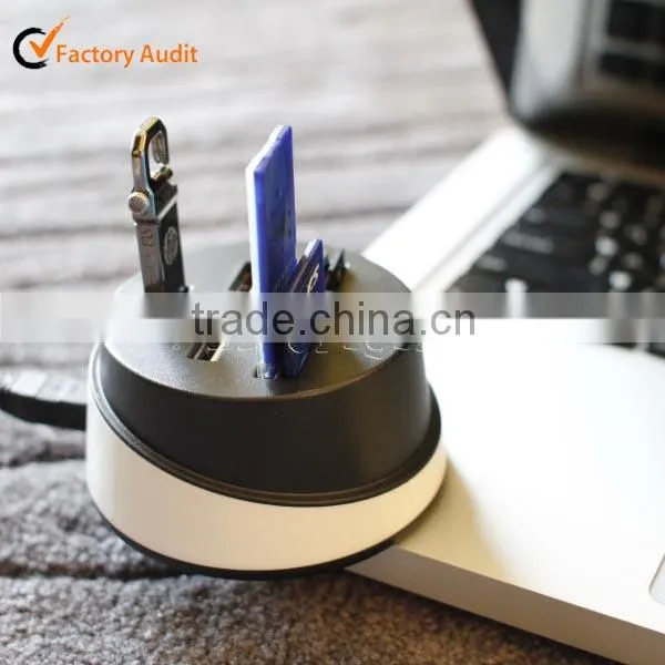 Promotional 4ports 2.0 USB HUB/SD/TF/M2 Card Reader/combo Usb Hub 2.0 Card Reader photo-5