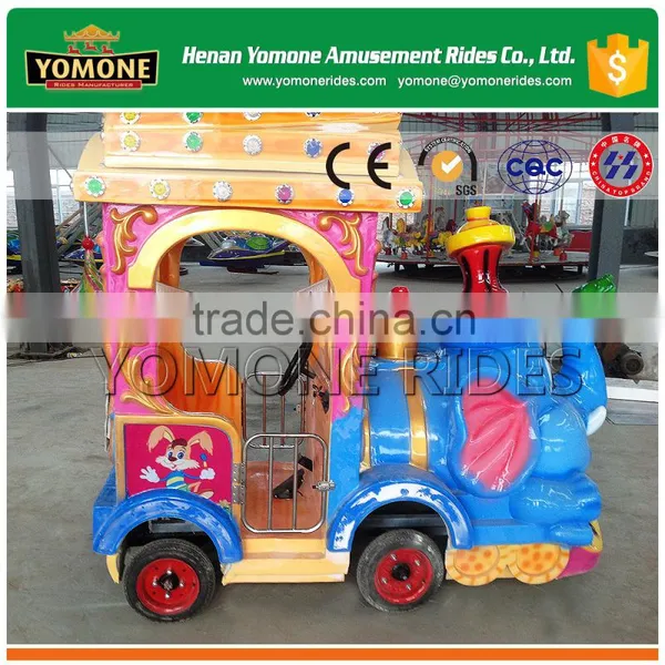 Lastest Product Amusement Park Tourism Elephant Trackless Train for Sale photo-4