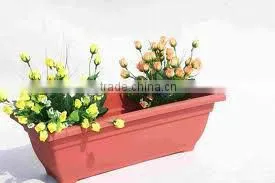 Rectangle Plastic Flowerpot