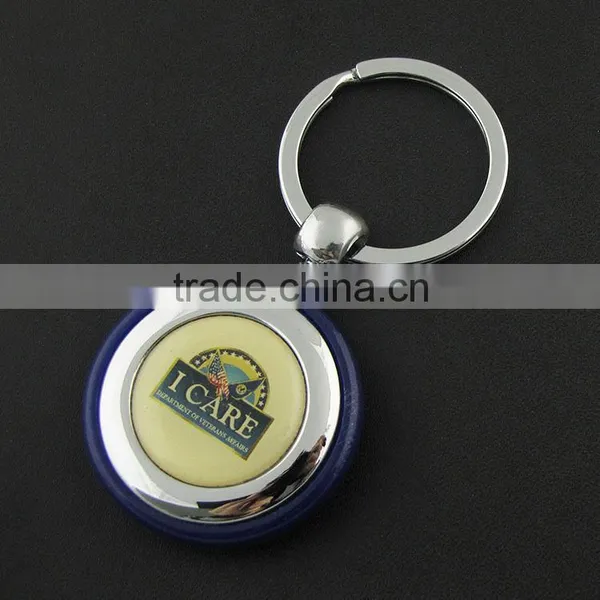 Black Customzied Leather Tassel Keychain photo-2