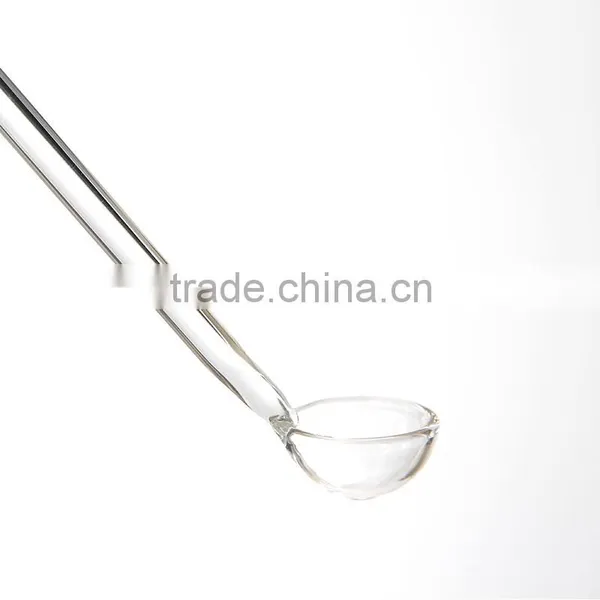 Clear Glass Multi-purpose Glass Storage Bottle Storage Jar With Spoon Lid 350ml QM025 photo-3