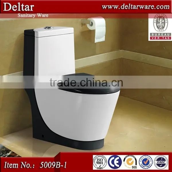 Sanitary Ware Colored Toilet Bowl, One-piece Colorful Rectangular Toilet Seat, wc Toilet Size photo-5