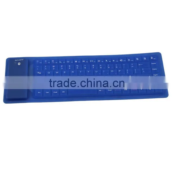 88 Keys Multimedia Silicone Rubber Bluetooth 3.0 Keyboard photo-5