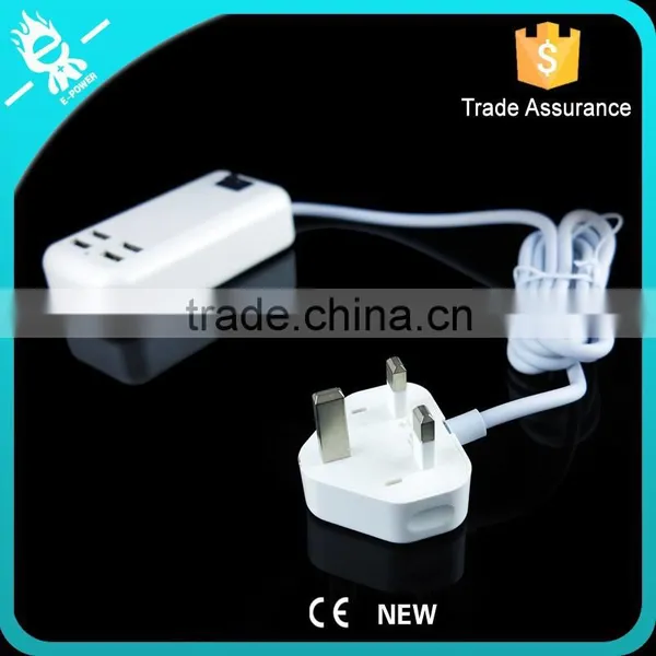 Made in China High Quality 4 Usb PC Material Electrial Usb Wall Socket photo-5