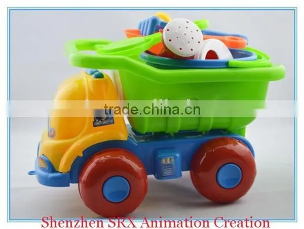 OEM Wholesale Plastic Trolley Sand Pit Tools Set Beach Toys Summer Toys,outdoor Summer Toys Colorful Beach Toys,play Summer Toys photo-2