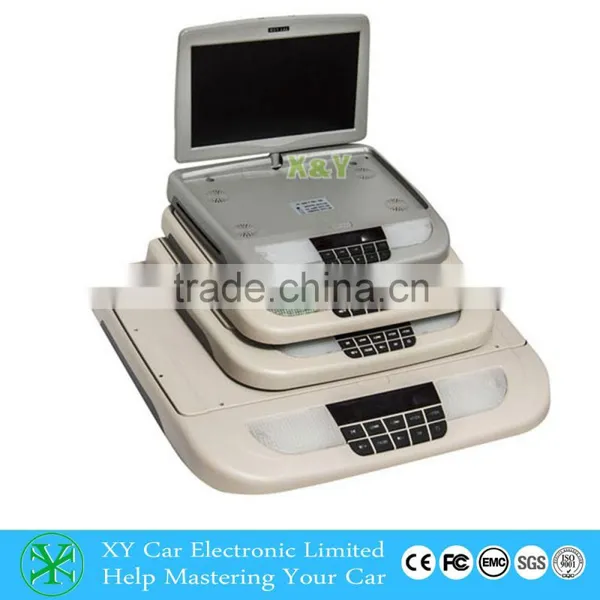 UNIVERSAL 13.3Inch Car Roof Dvd Monitor Car DVD Player, Flip Down Car Monitor XY-134DVD