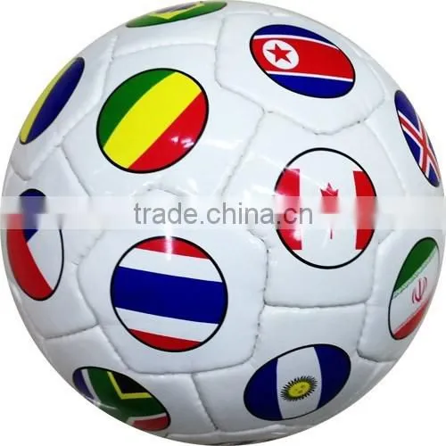 Machine Sewn Country Flag Football