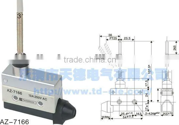 Micro switch AZ-7166