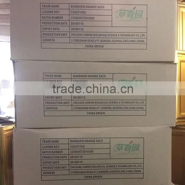 Mandarin Orange Sacs in Water of 3kg Tin 60% photo-5