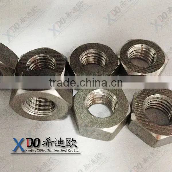 Inconel625 Hex Nut UNS N06625 Hex Nut EN 2.4856 Hex Nut Alloy625 photo-3