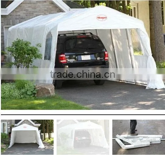 Galvanized or Powder Coated PE PVC Steel Waterftoof Folding Tent High Quality photo-6