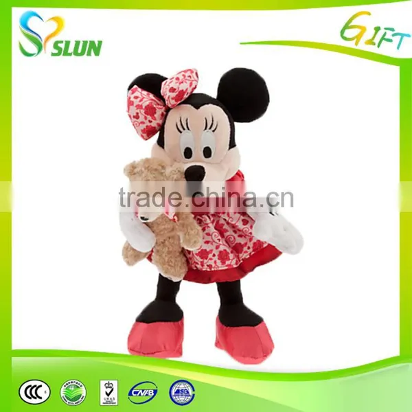 Valentine's Day Teddy Bear Plush Toy With Red Heart photo-3