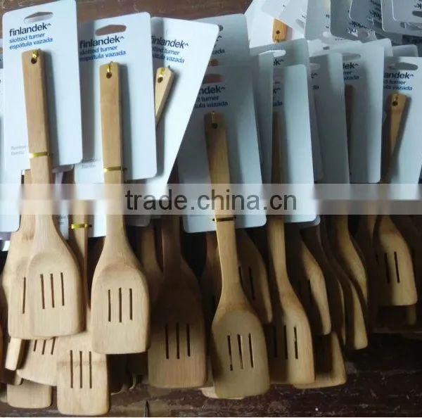 Bamboo Spoon Set Kitchen Utensils and Chopsticks photo-6