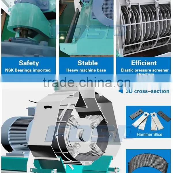 Vertical Grinding Mill for Wheat FDSP Bone Grinding Machine for Feed Plant photo-3