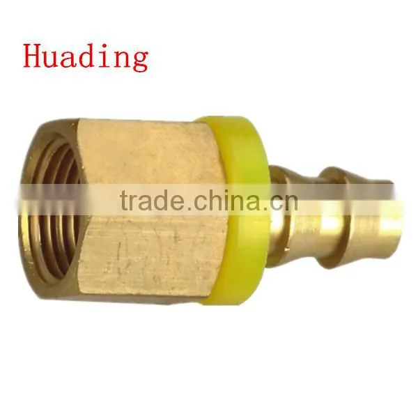 Brass Female Straight Hose Barb Pipe Fitting photo-5
