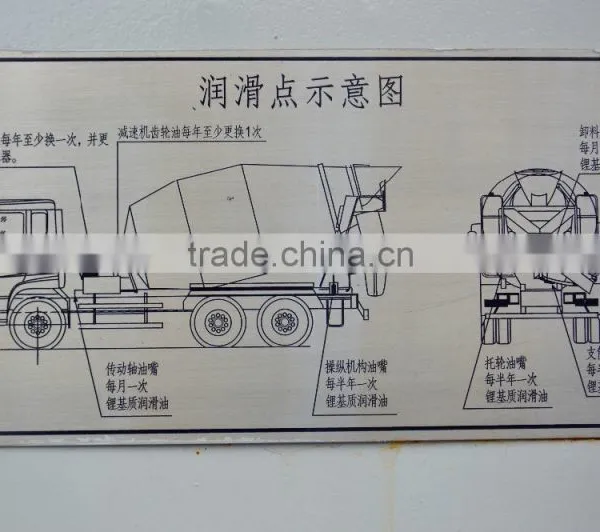 SHACMAN F3000 Truck Concrete Mixing With 8~10cbm Capacity for Sale photo-3