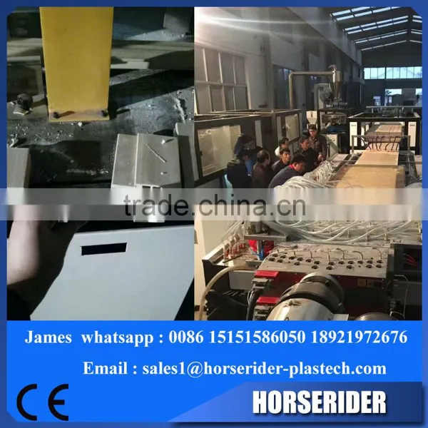 Hot Sale PVC Wood Plastic Door Machine photo-2