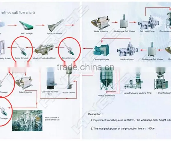 Salt Maching Makine Screw Conveyor photo-2
