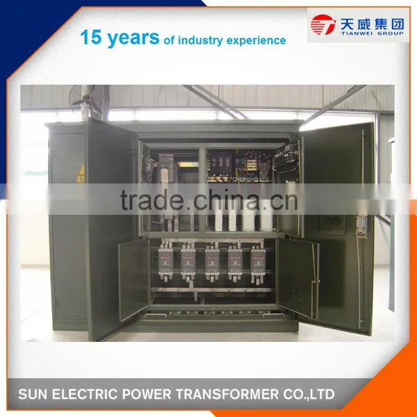 500kva Three Phase Oil Immersed Transformer Mobile Substation photo-3