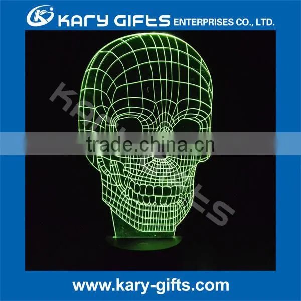 LED Light With Rechargeable Battery 3d Illusion Decor Lamp photo-3
