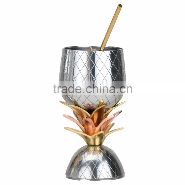 Copper Pineapple Mugs for Drinking Moscow Mule photo-2