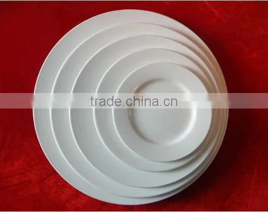 Porcelain Banquet Plate,porcelain Plates,daily Use White Porcelain Dinner Plates for Hotel