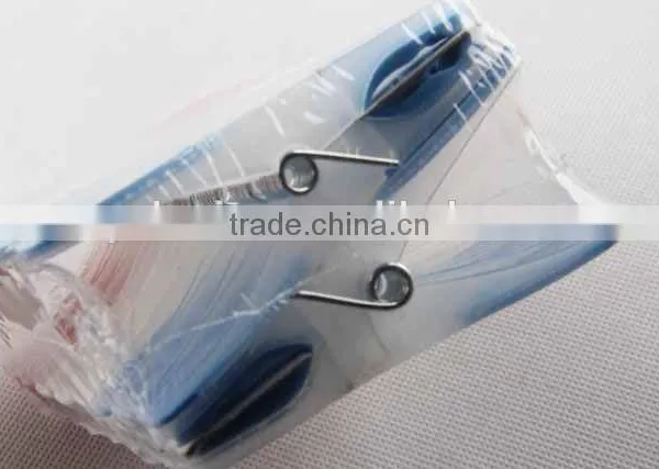 18 pc Three Colours Plastic Clothespin photo-5