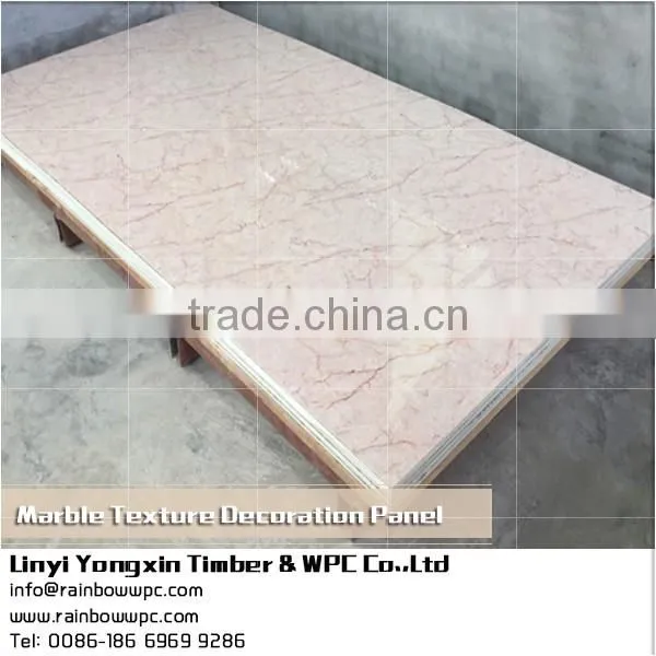 Marble Texture Waterproof WPC Board / Panel With PVC Film for Interior Decoration BIfrost Brand photo-3