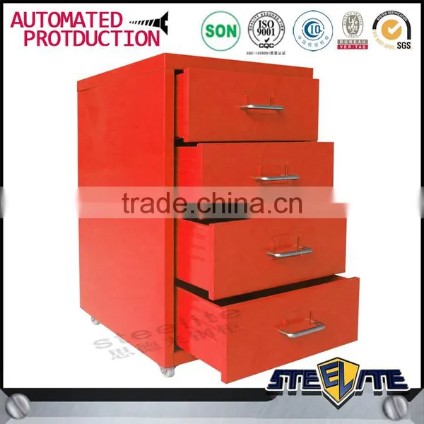 Elegent Design Bisley Fireproof Metal Cupboard 4 Drawer Movable Steel File Cabinet on Sale photo-2