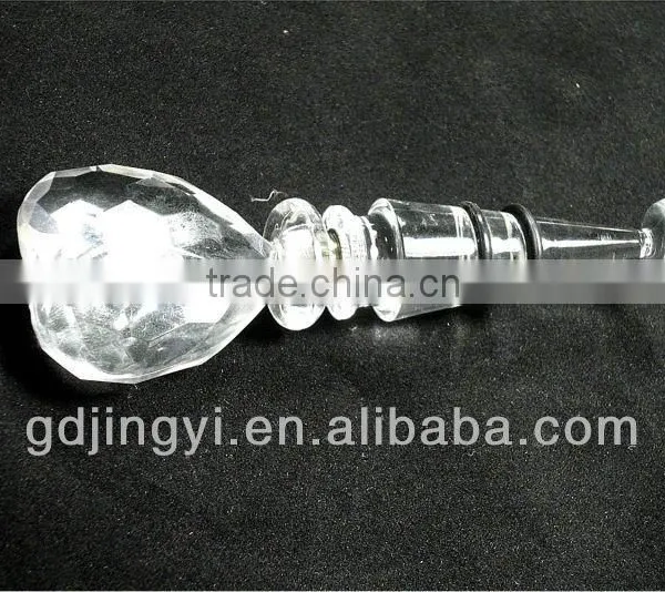 Wholesales Heart Shape Acrylic LED Light Wine Bottle Stopper photo-2
