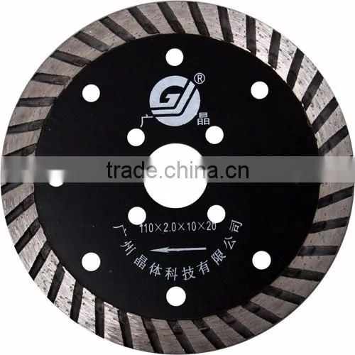 Guangjing Long Life 110mm Gold Turbo Blade Saw Blade Circular photo-5