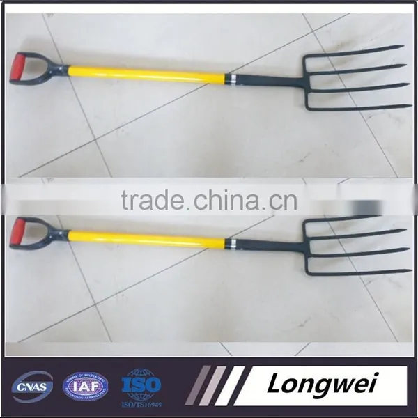 2015 hot selling steel garden digging Fork 117-1D