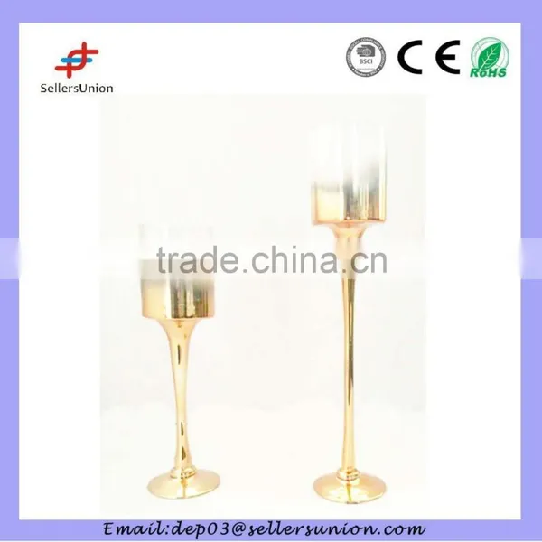 High-class Gold Candle Holder