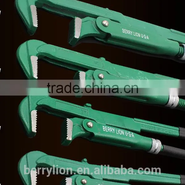 Berrylion High Carbon Steel Eagle Mouth Pipe Wrench 3/4" 1" 1.5" 2" Pipe Wrench photo-6