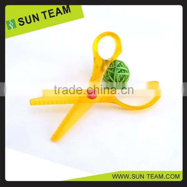 CS002 5-1/2" Hot Selling Transparent Professional Paper Cutting Scissors photo-3