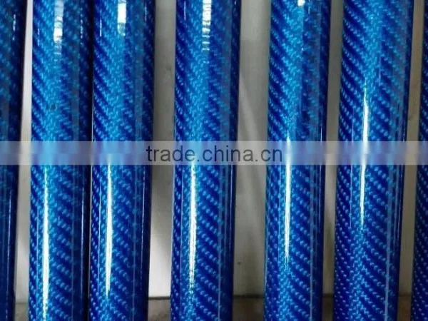Carbon Fiber Colorful OEM Tube With Matte Surface Treatment photo-5