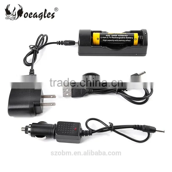 G700 USB Rechargeable LED Torch Flashlight L2 USB/AC/Car Charging Lumens Power Style Flashlight photo-6