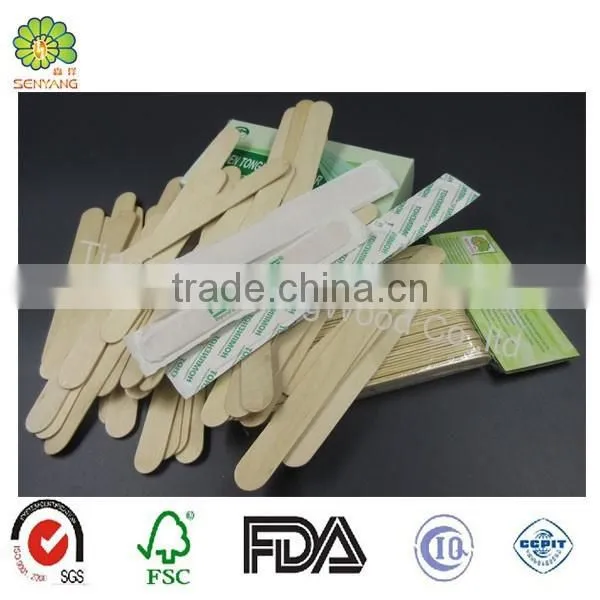 Medical Disposable Sterile Wooden Tongue Depressor Light photo-5