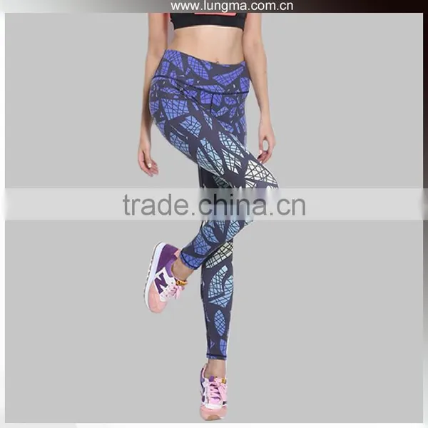(Top Quality) Custom Yoga Comprssion Running Pants For Sports photo-4