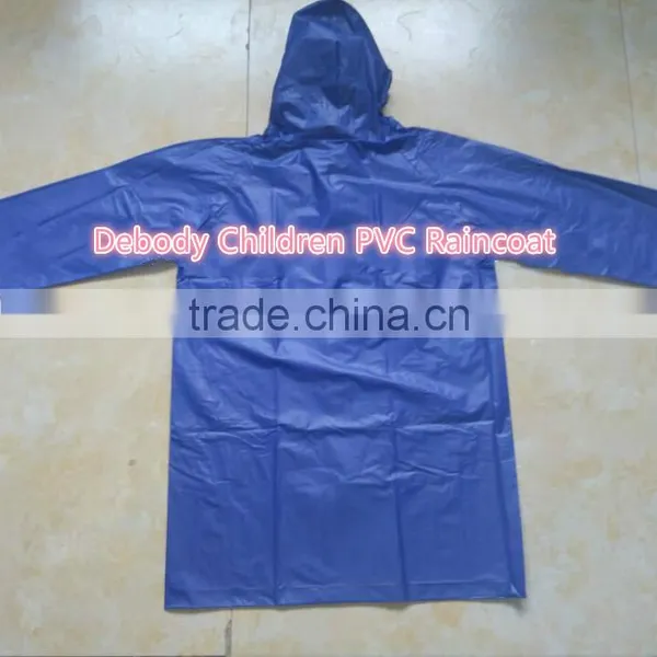100% PVC Kids Raincoat photo-2