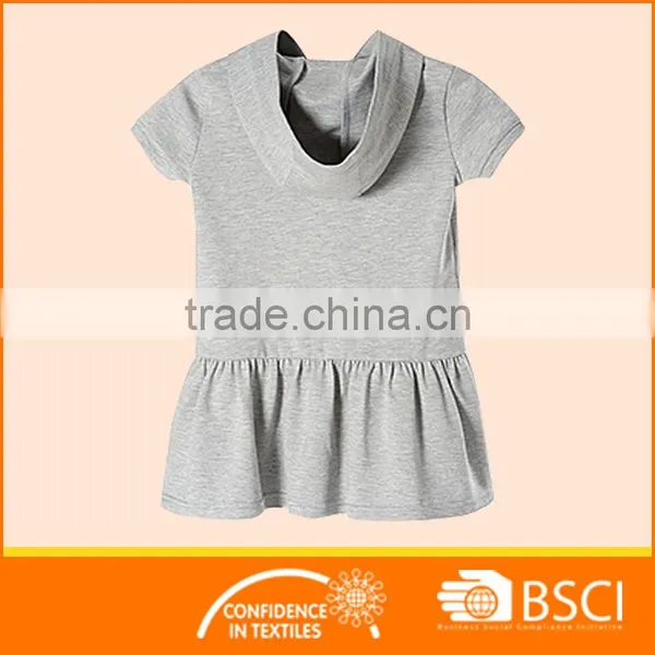 Babies Kids Dress With Hood Fancy Sports Dress photo-2
