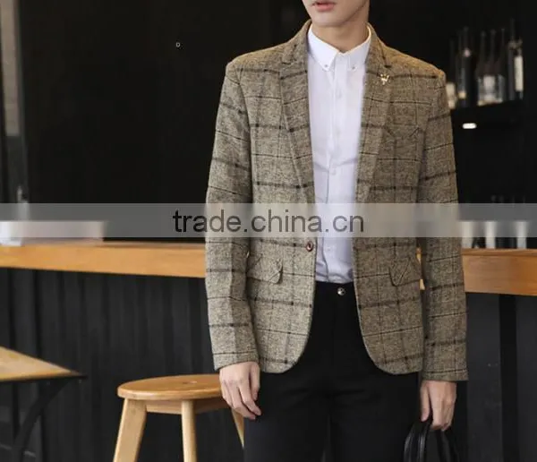 2017 Fashion New Wholesale Wool Pant Men Suit