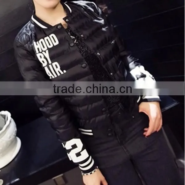 2015 Wholesale Light Outdoor Women Short Padded Jacket photo-2