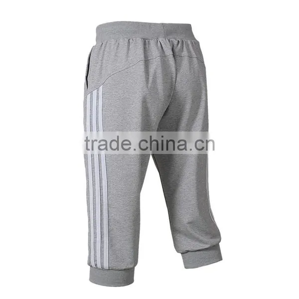 Custom Made Cheap Designer Mans Capri Training Pants Men Running Sport Pants photo-6