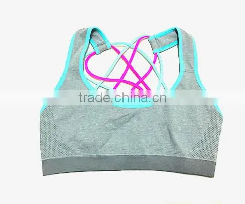 Ladies Beautiful and Comfortable Criss Cross Sports Bra photo-3