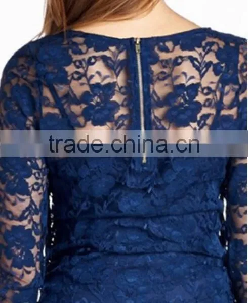 Wholesale Office Maternity Clothes Lace Design Clothing photo-5