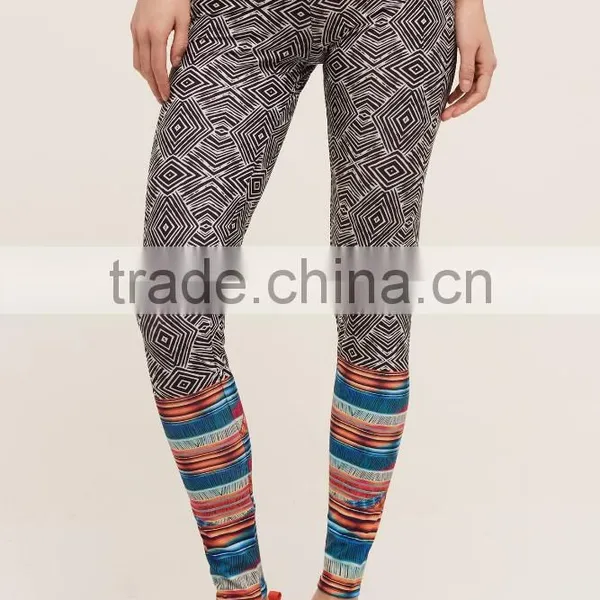 Custom Fitness Printed Compression Portola Leggings Women Yoga Pants photo-4