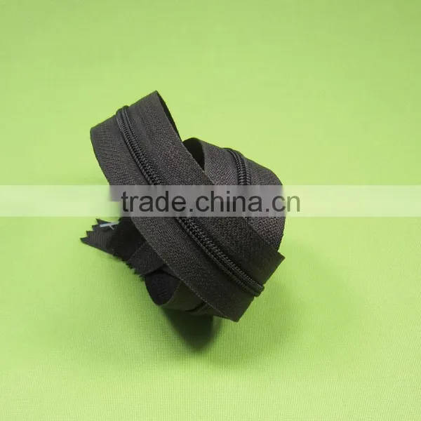 Free Sample Quality Warantee Lead Free Nickel Free Eco Friendly Rolls Long Chain Nylon Zipper for Sofa photo-4
