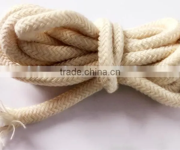 100-Percent Cotton White Knotted Climbing Rope photo-3